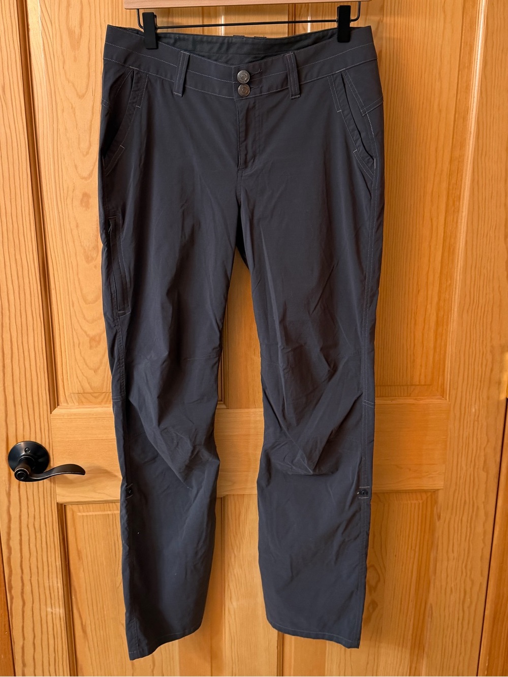 Marmot Women’s Roll-Up Hiking Utility Pants Gray Size 8